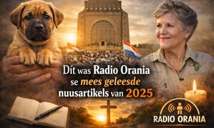 Dít was Radio Orania se mees geleesde nuusartikels van 2025