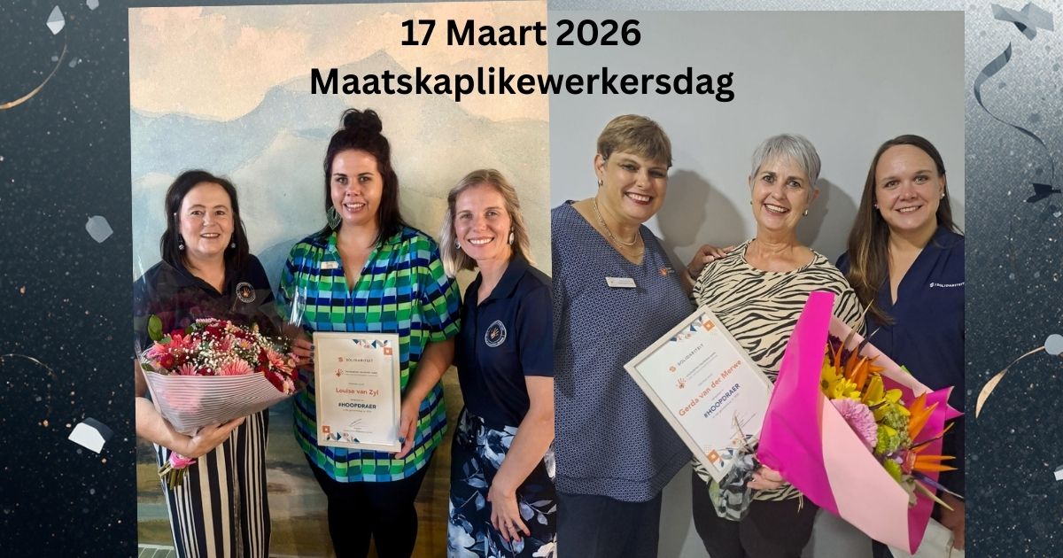 17 Maart Maatskaplikewerkersdag gevier deur Hoopdraers te erken