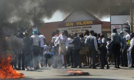 Lesufi se rassisme ontplof in sy gesig