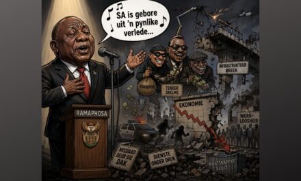 Cyril refrein: SA is gebore uit ‘n pynlike verlede