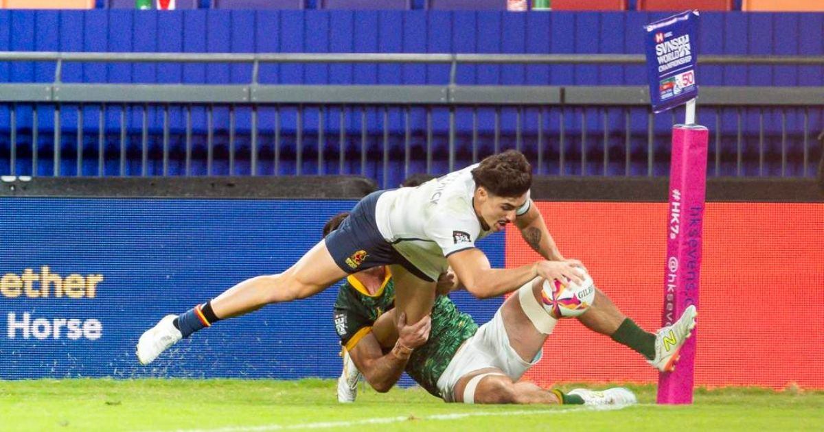 Spanje skok Blitzbokke in Hongkong