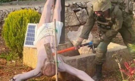 Israel ondersoek soldaat wat Jesus-beeld beskadig