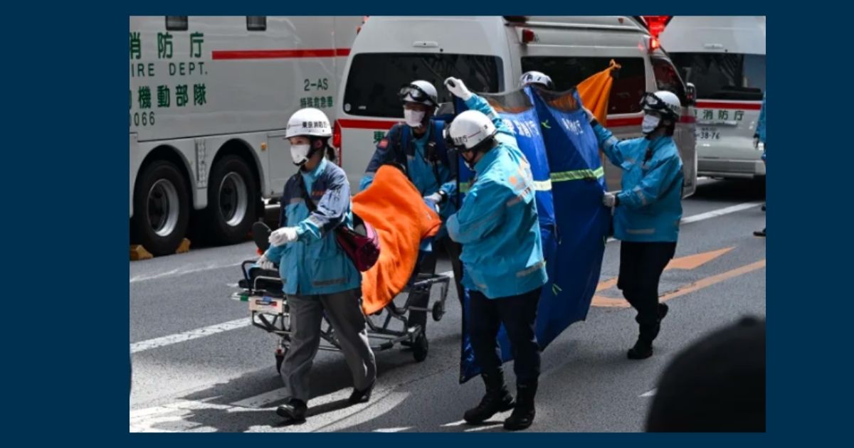 20 Beseer in winkelsentrum nadat onbekende stof gespuit is in Tokio