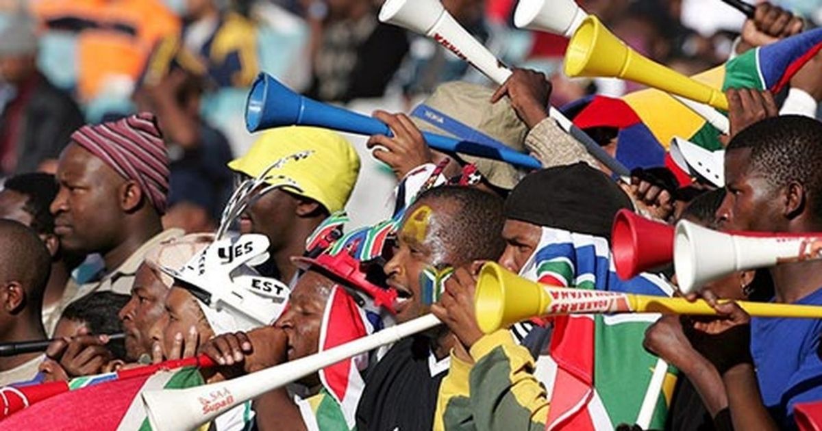 Vuvuzela’s verban by Wêreldbeker-sokkerstadions