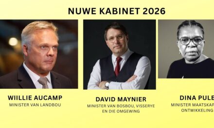 Ramaphosa kondig sy nuwe kabinet aan
