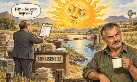 Het die son al sy rasvorm ingevul?