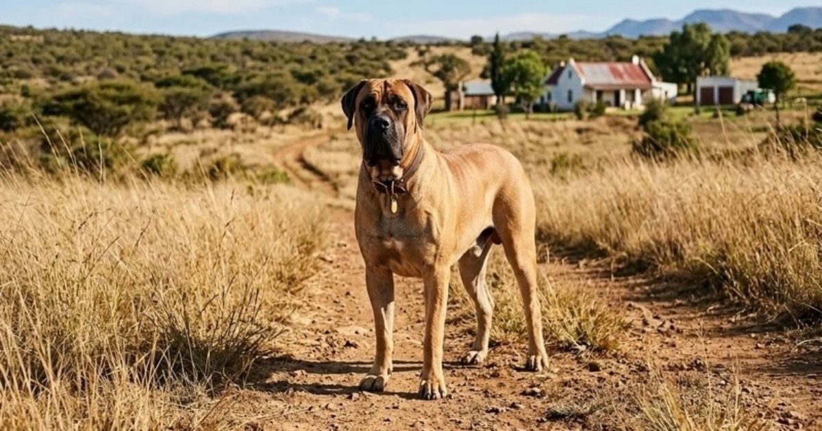 Die Boerboel: ‘n wagter by die plaashek