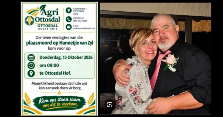 Agri Ottosdal vra steun by hof ná Hannetjie van Zyl se moord