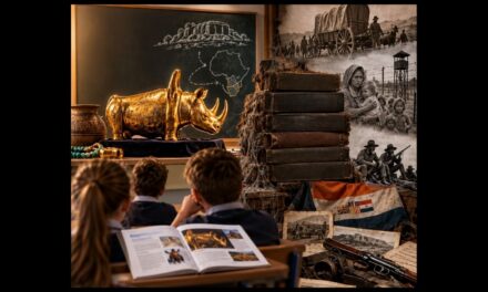 ‘n Goue renoster vir die klaskamer, maar waar is ons Boeregeskiedenis?