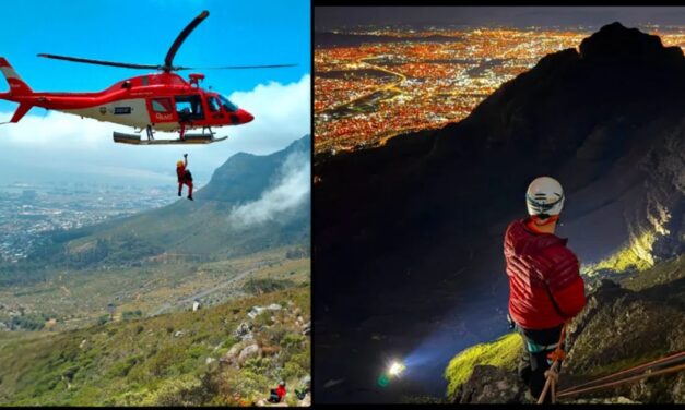 Tafelberg-reddingspanne reageer op sewe noodgevalle binne 24 uur