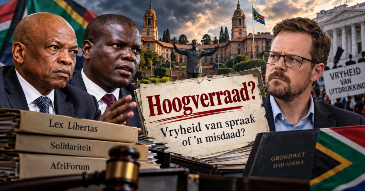 Wanneer kritiek hoogverraad word, is die probleem nie meer die kritiek nie